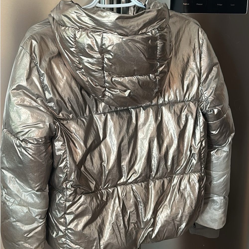 GAP Kids Metallic Silver Jacket